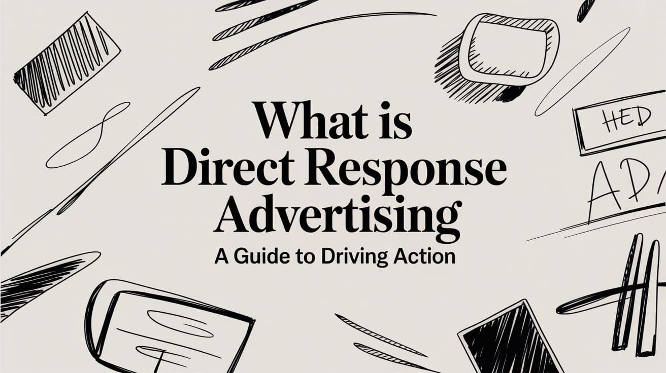 What Is Direct Response Advertising A Guide to Driving Action