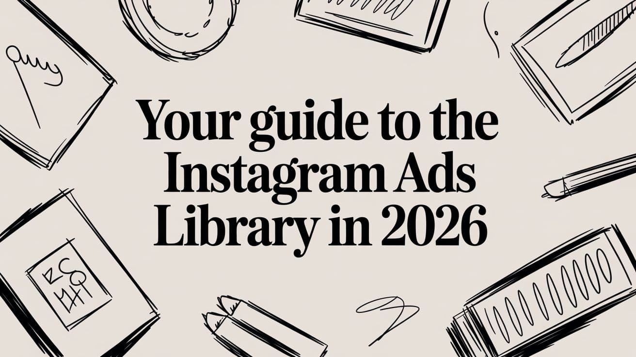 Your Guide to the Instagram Ads Library in 2026